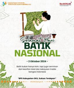 Happy National Batik Day 2024