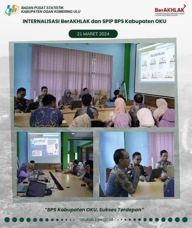 Internalization of BerAKHLAK by OKU Regency BPS