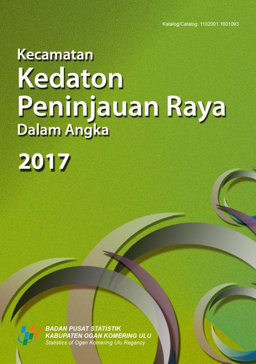 Kedaton Peninjauan Raya Subdistrict in Figures 2017