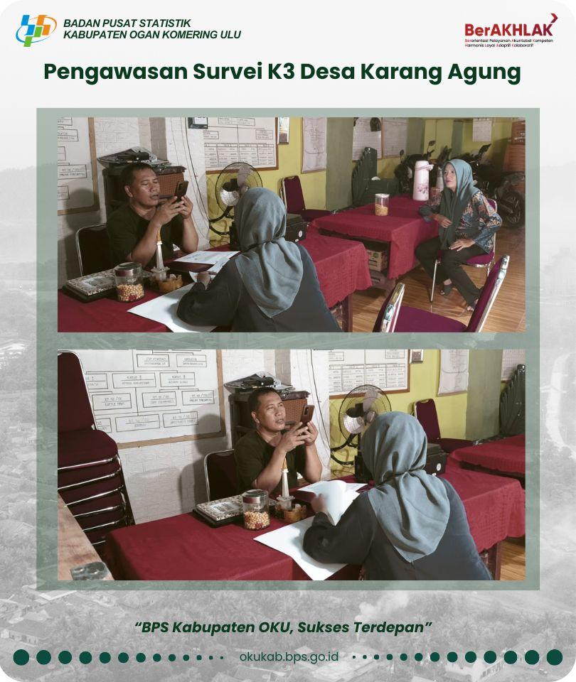 Pengawasan Survei K3 Desa Karang Agung