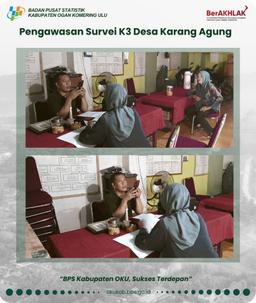 Supervision of K3 Surveys in Karang Agung Village