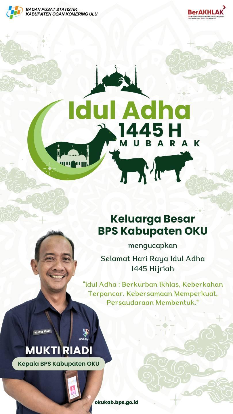 Happy Eid al-Adha 1445 Hijriah.