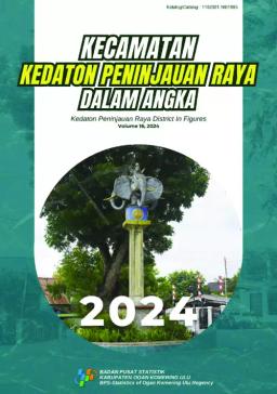 Kedaton Peninjauan Raya District In Figures 2024