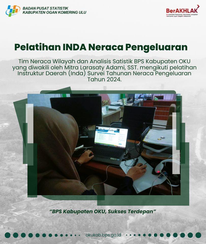 Pelatihan Instruktur Daerah Survei Khusus Neraca Pengeluaran Tahunan