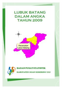 Lubuk Batang Dalam Angka 2009