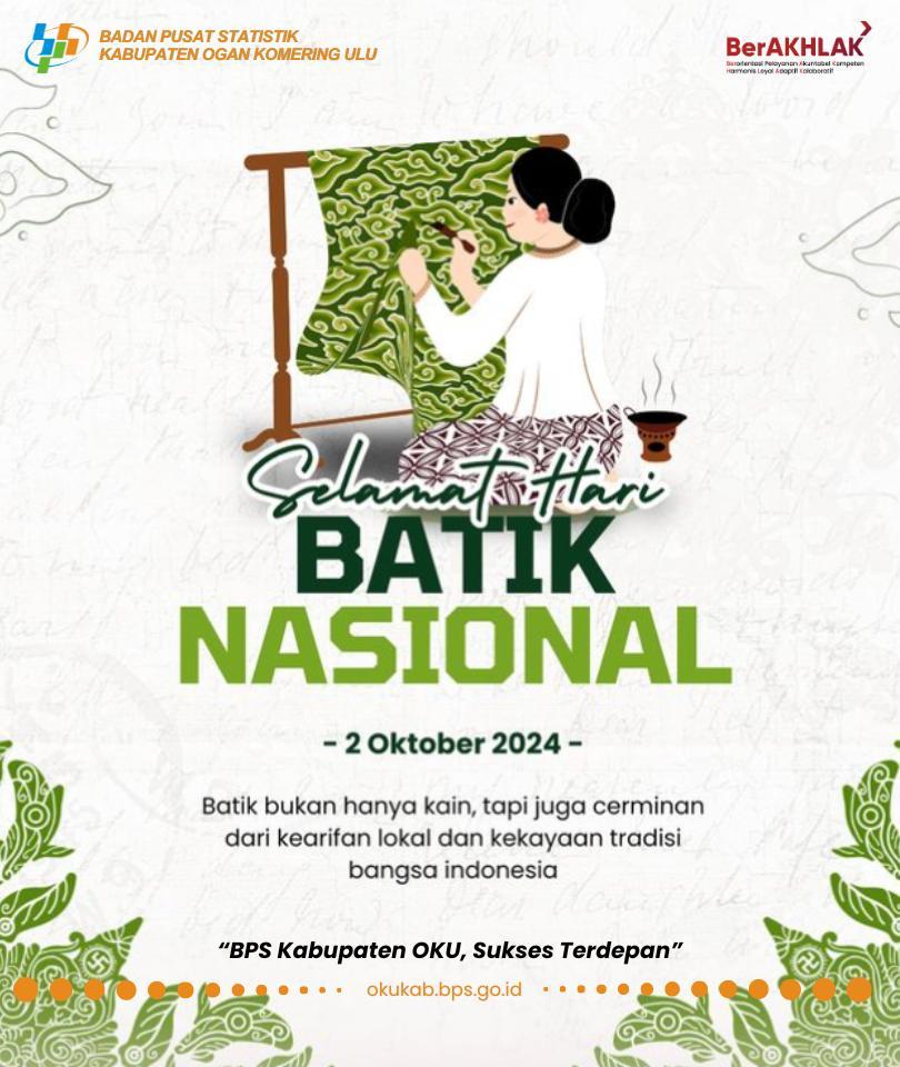 Selamat Hari Batik Nasional 2024.