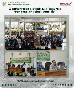 Webinar Pojok Statistik STAI Baturaja “Pengenalan Tehnik Analisis” 