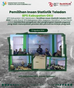 Pemilihan Insan Statistik Teladan (IST) 2024 BPS Kabupaten OKU