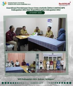  Coordination of Development of DESA CANTIK BPS OKU Regency and Bapelitbangda OKU Regency