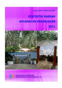 Statistik Daerah Kecamatan Peninjauan 2011