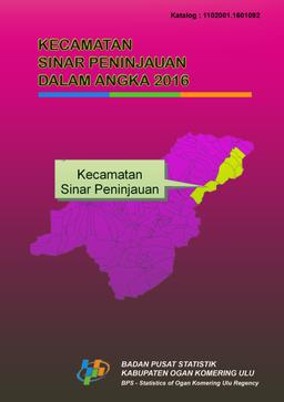 Kecamatan Sinar Peninjauan Dalam Angka 2016