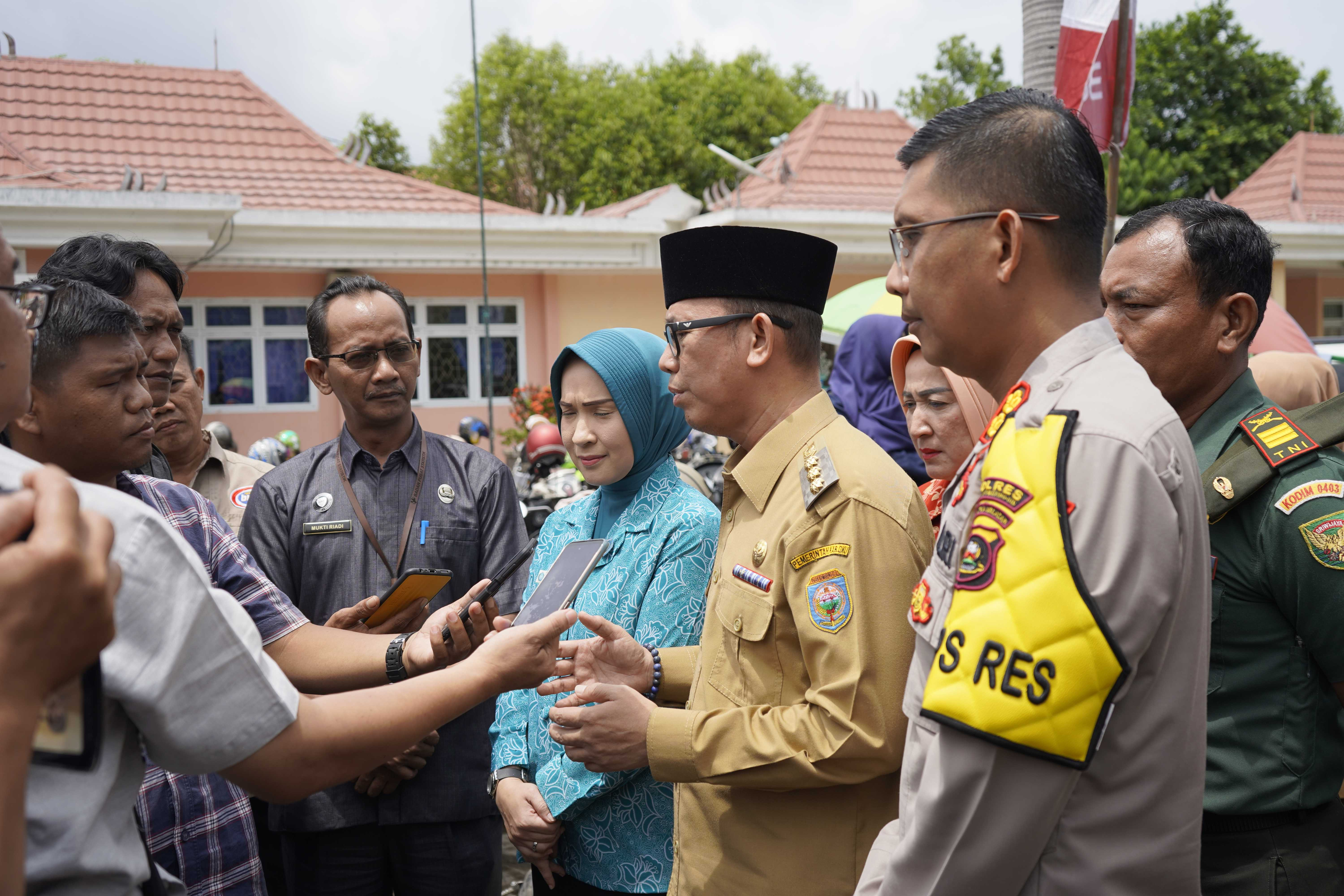 Launching GPISS dan Peresmian Operasi Pasar Murah Kabupaten OKU