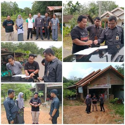 Supervision of the implementation of mapping activities and updating the work area Statistic