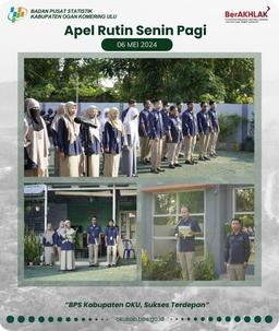 Apel Rutin Senin Pagi BPS Kabupaten OKU