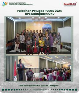 PODES Officer Training 2024 OKU Regency BPS