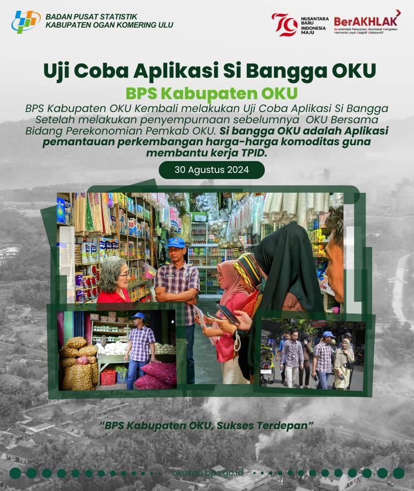 Uji Coba Aplikasi Si Bangga OKU  BPS Kabupaten OKU