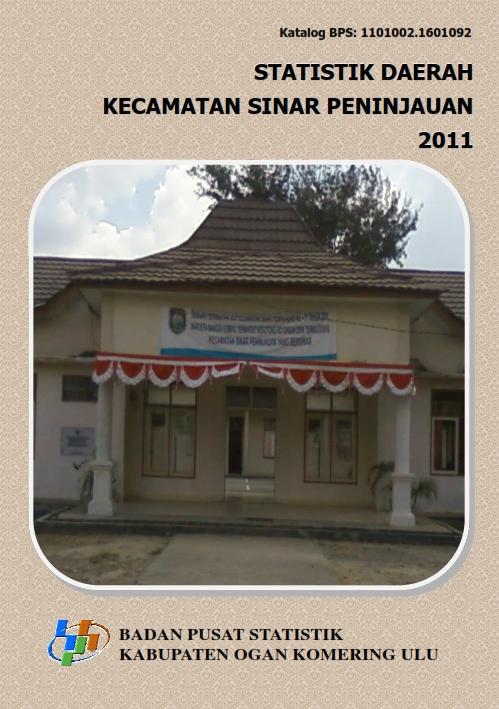 Statistik Daerah Kecamatan Sinar Peninjauan 2011