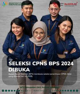 Seleksi CPNS BPS 2024 Telah Diuka