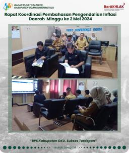 Rapat Koordinasi Pembahasan Pengendalian Inflasi di Daerah Minggu ke 2 Mei 2024