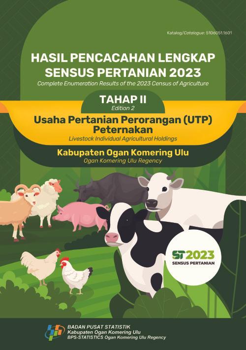 Hasil Pencacahan Lengkap Sensus Pertanian 2023 - Tahap II: Usaha Pertanian Perorangan (UTP) Peternakan Kabupaten Ogan Komering Ulu