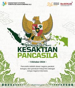 Happy Pancasila Sanctity Day October 1 2024.