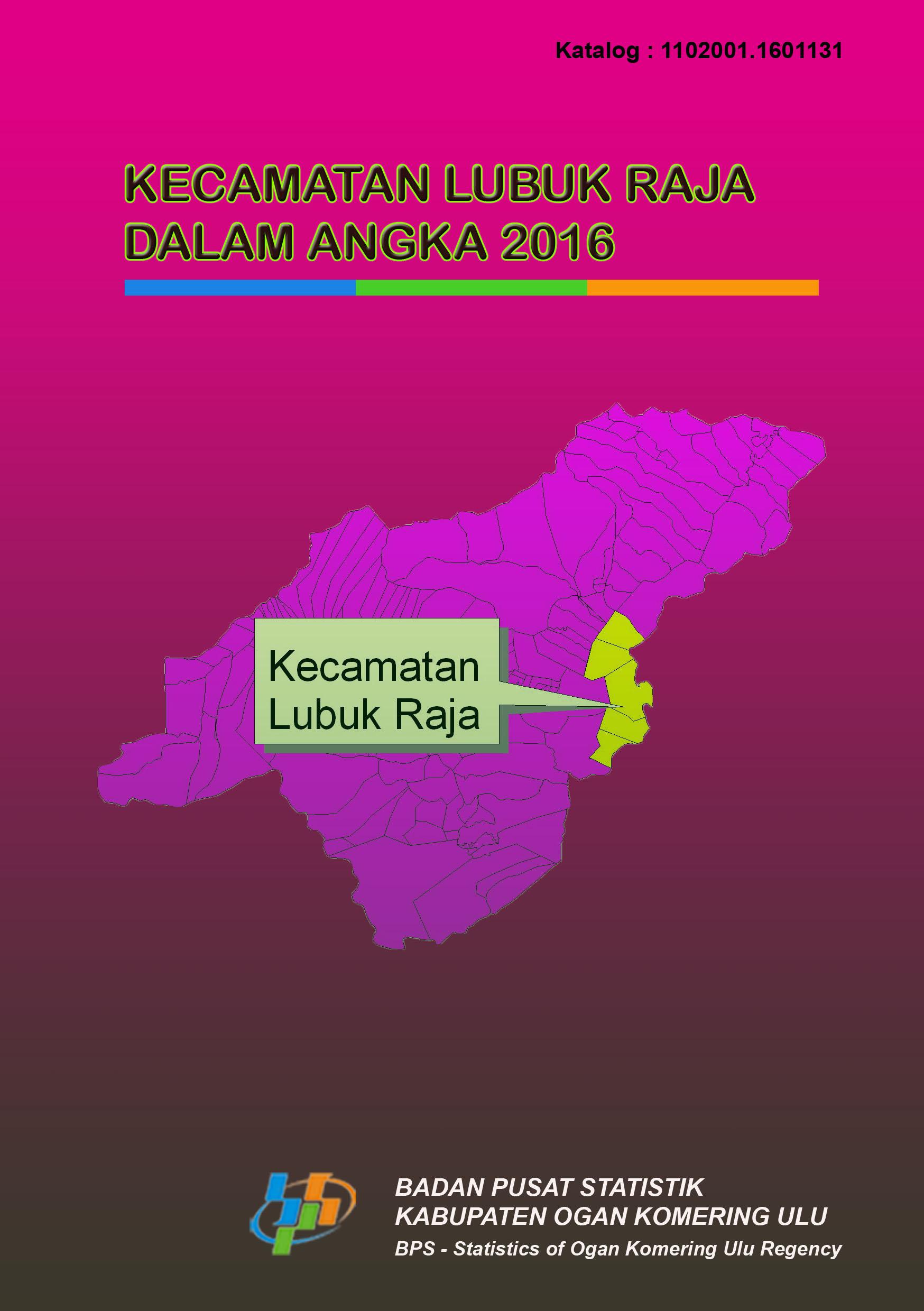 Lubuk Raja Subdistricts in Figures 2016