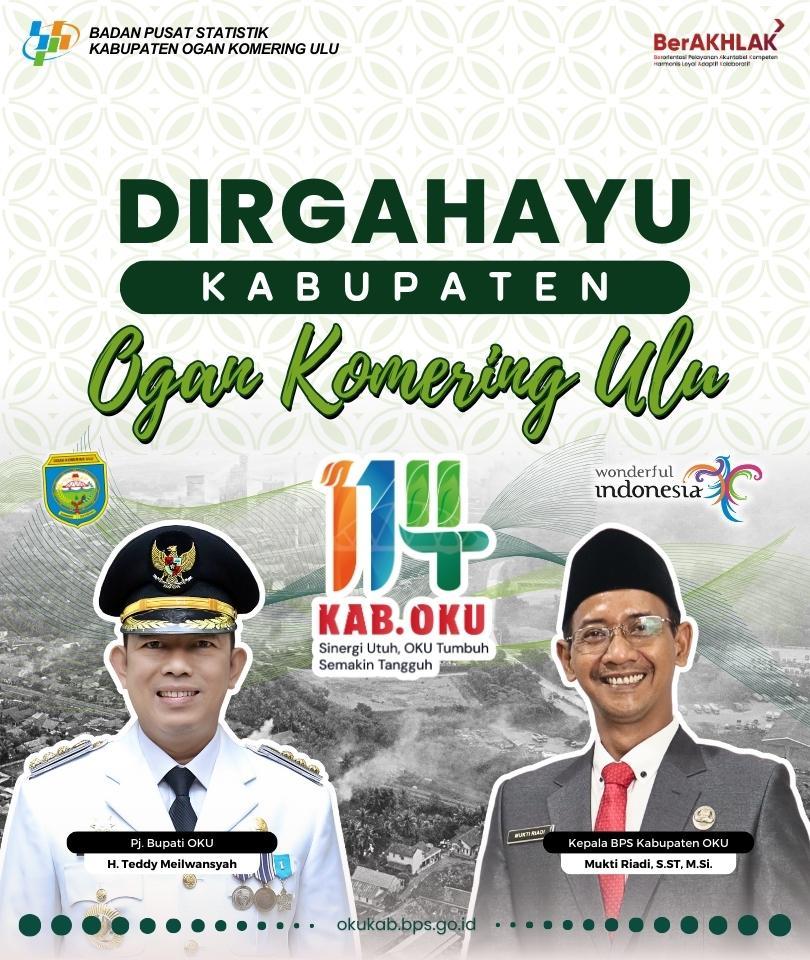 Dirgahayu Kabupaten OKU ke 114 Tahun 2024